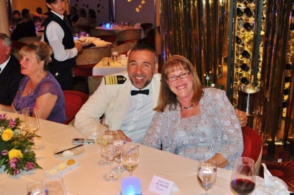 The Captain is Greek, I expect him to warm up to my beautiful bride.....but Karra? I guess she must have a thing for powerful, good looking Greek men!